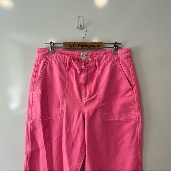 J. Crew Foundry Utility Pant Pink NWT - Picture 7 of 15
